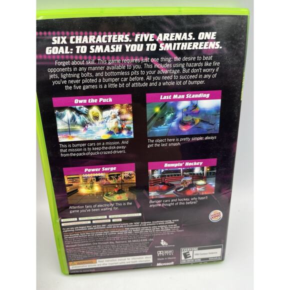 Burger King Exclusive Xbox 360 Big Bumpin Video Game CIB Tested Works - Picture 2 of 5